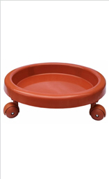 Suporte para botijão de gás e vasos de plantas 'Easy roller'
