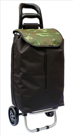 Trolley-Bag carrinho de compras camuflado pt/verde